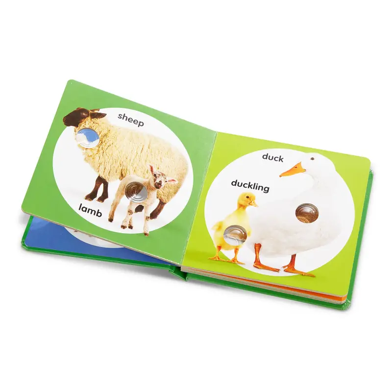 Poke-A-Dot Farm Animal Families Board Book For Storytime 1