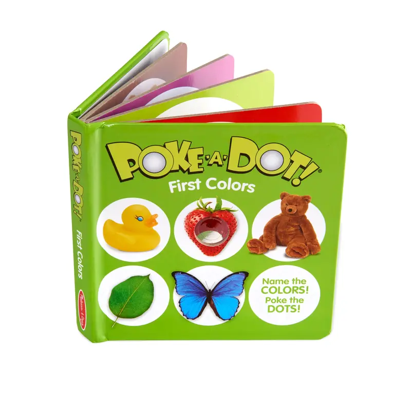 Poke-A-Dot First Colors Board Book For Color Identification 1