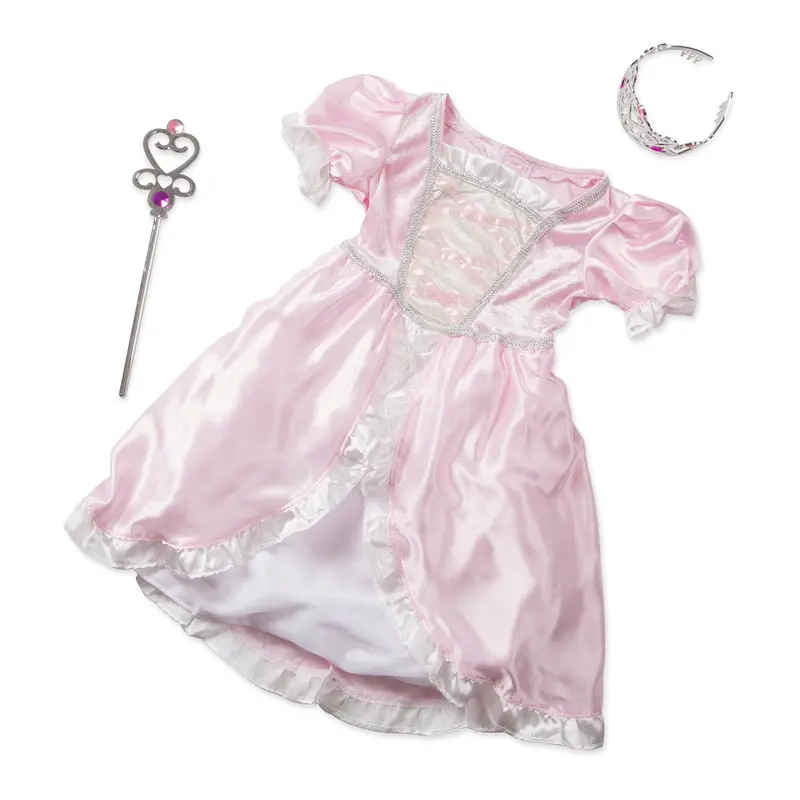 Princess Role-Play Costume Set With Accessories For Imaginative Play 1