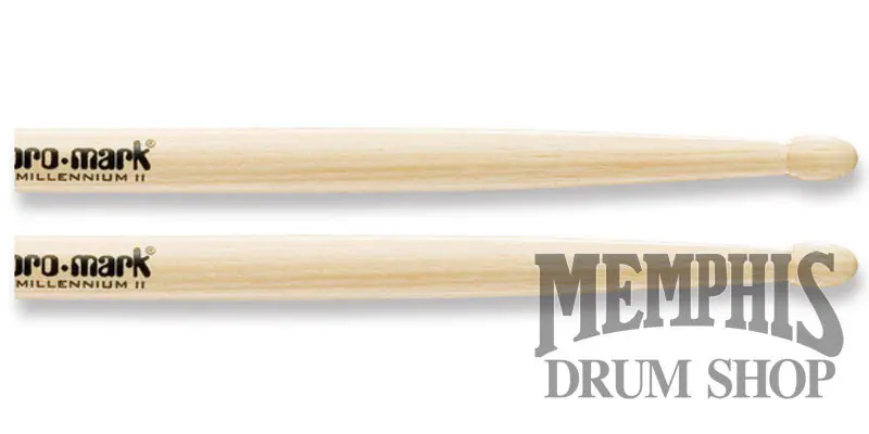 Promark Classic Forward 5B Hickory Drumsticks With Wooden Tips 1