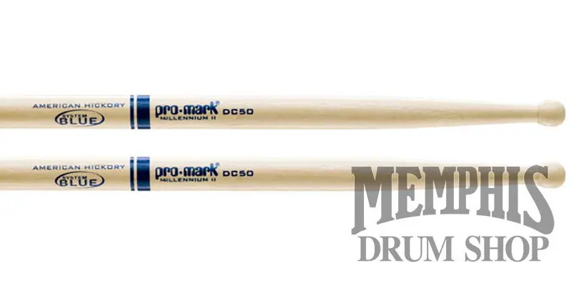 Promark System Blue Dc50 Hickory Drumsticks – Ergonomic Design And Optimized Weight Distribution 1