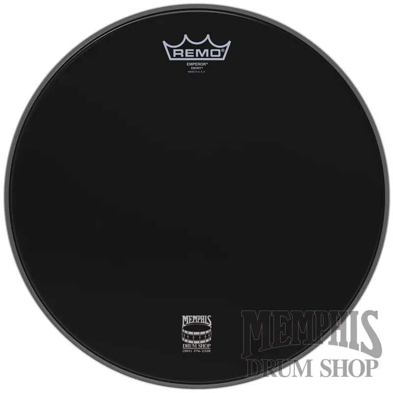 Remo 14" Ebony Emperor Drum Head 1