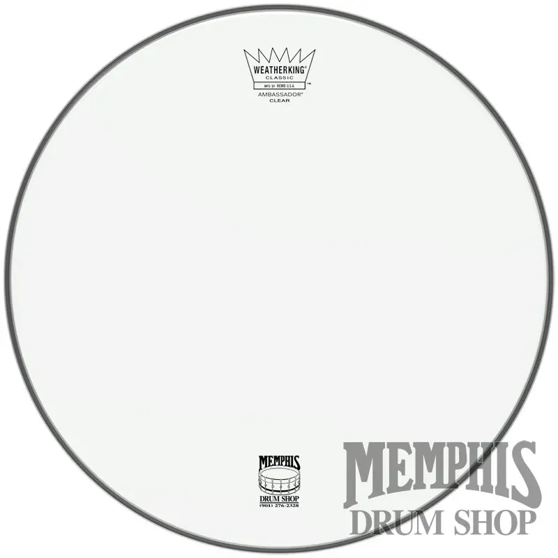 Remo Clear Classic Fit Ambassador Drumhead – 12-Inch 1