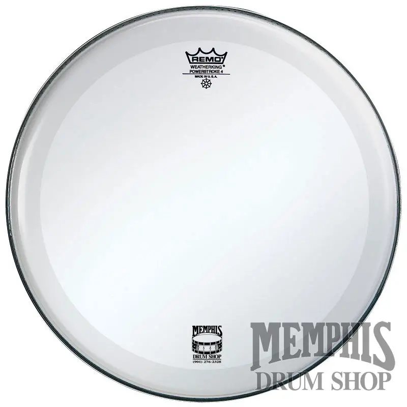 Remo Clear Powerstroke P4 18" Bass Drum Head 1