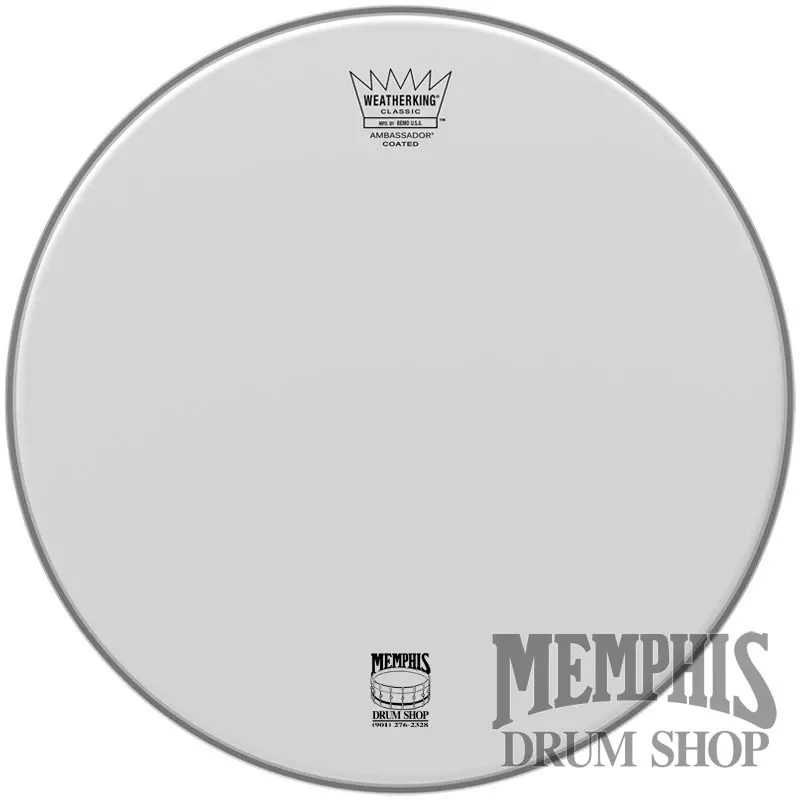 Remo Coated Classic Fit Ambassador Drumhead – 14-Inch 1