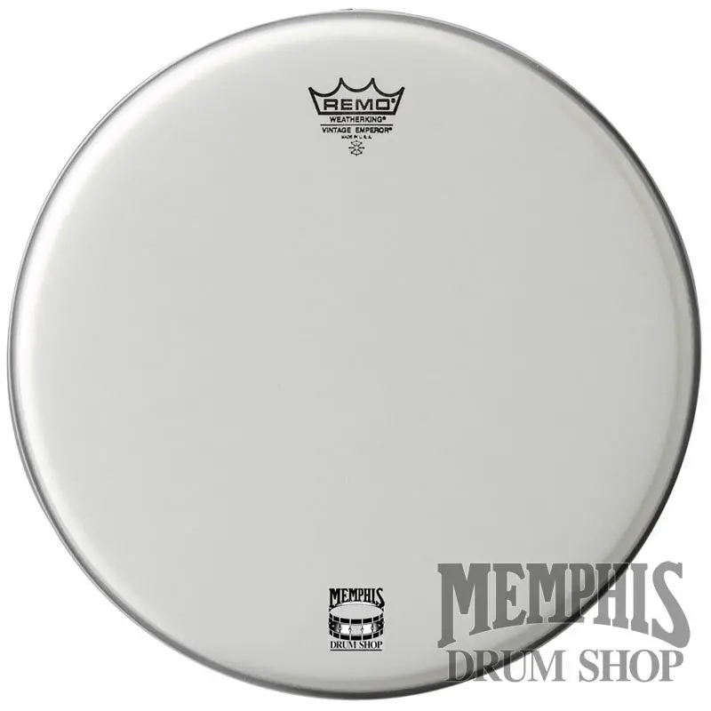 Remo Coated Vintage Emperor 8-Inch Drum Head – Warm, Retro-Style Sound 1