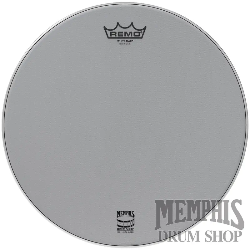 Remo White Max Mylar Top 14-Inch Marching Snare Drum Head 1