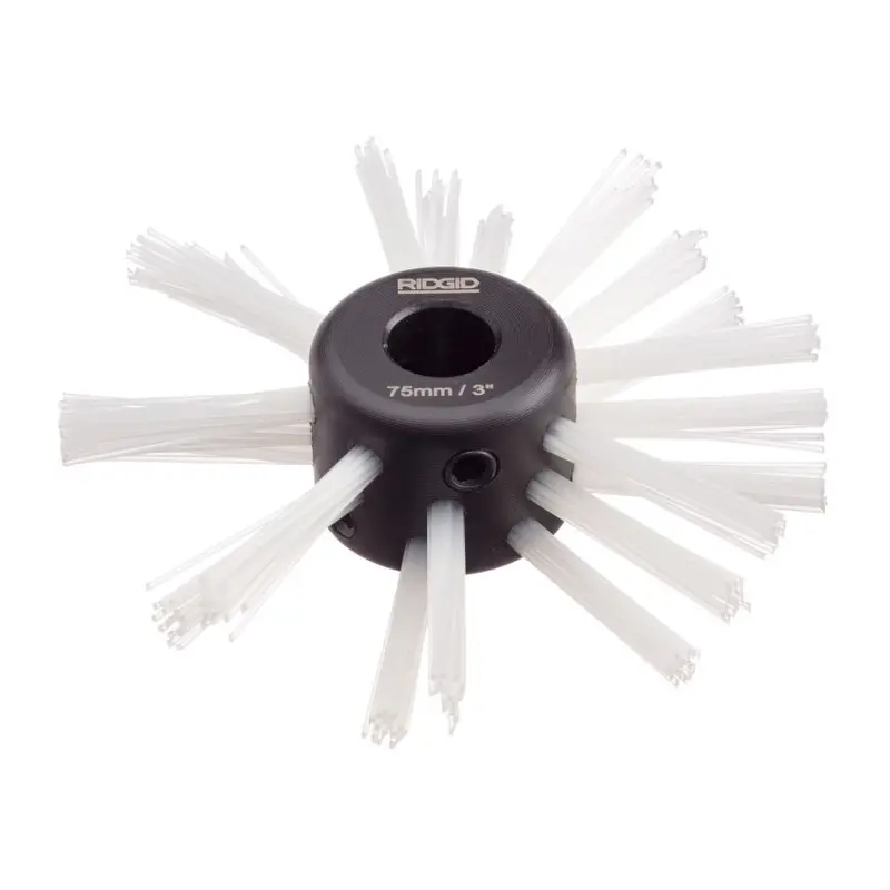 Ridgid 3-Inch Nylon Cable Cleaning Brush For 3/8-Inch Lines (68958) 1