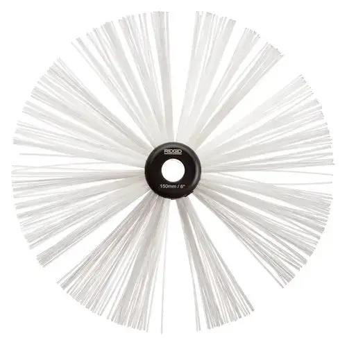 Ridgid 6-Inch Nylon Cleaning Brush For 3/8-Inch Cables (68968) 1