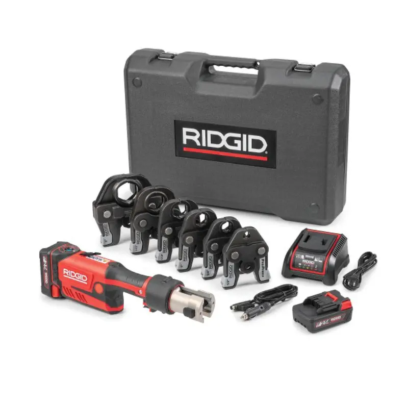 Ridgid 67178 Rp 351 Cordless Press Tool With Battery & Propress Jaws 1