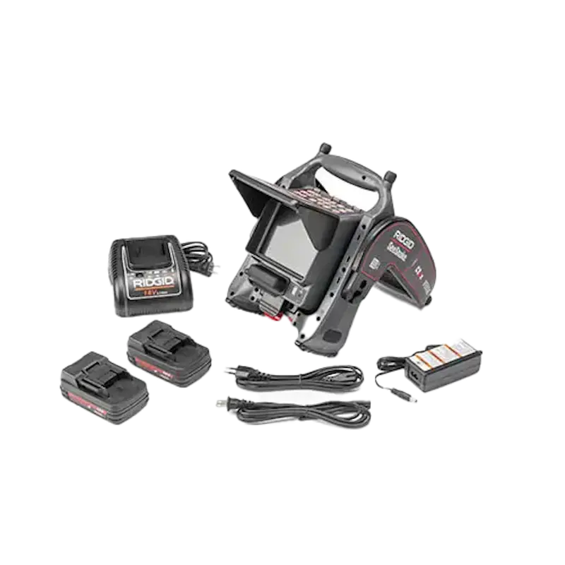 Ridgid Cs6X Versa Monitor Kit: Includes Two Batteries And Charging Station 1