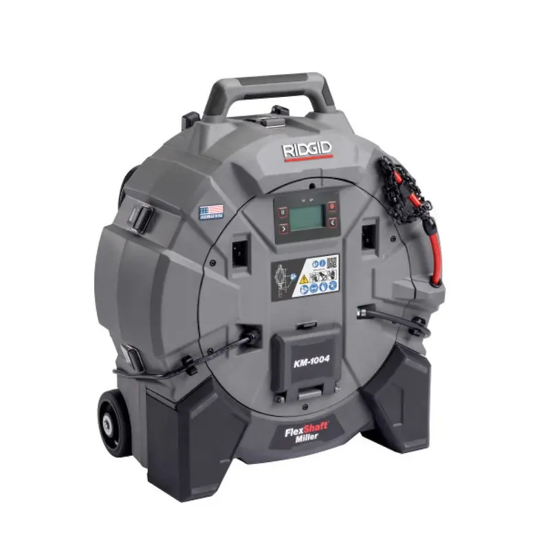 Ridgid Km-1004 Flexshaft Milling Machine — 120V Ac, 1¼–4 In Cutting Capacity (Tool-Only) 1