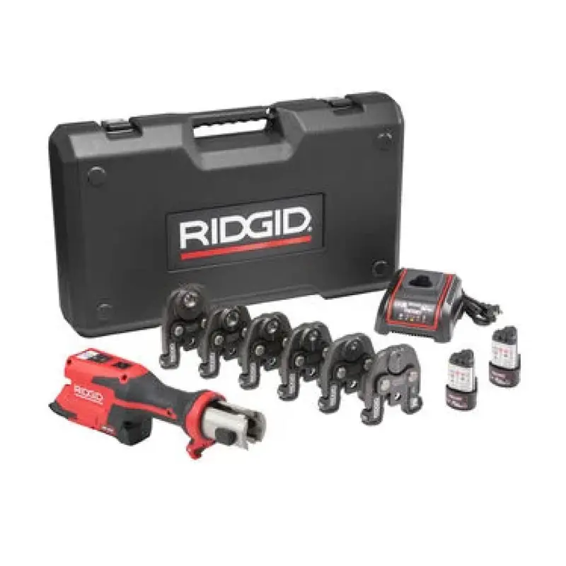 Ridgid Rp-251 Cordless Press Tool Kit Featuring Rls Jaws For 1/4"–7/8" Tubing 1