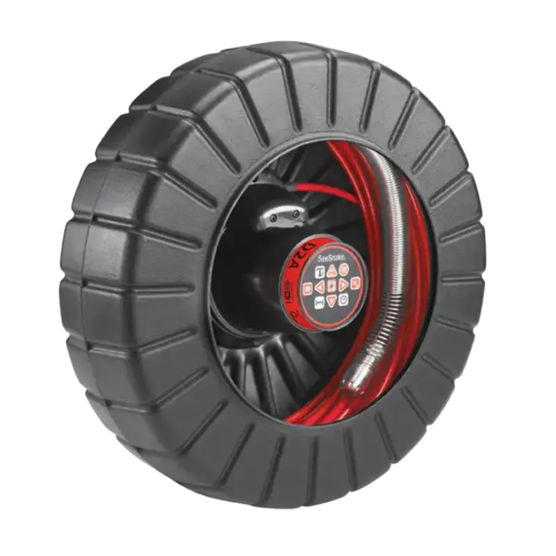 Ridgid Seesnake D2A Drum Reel – 200-Foot Capacity With Trusense 1