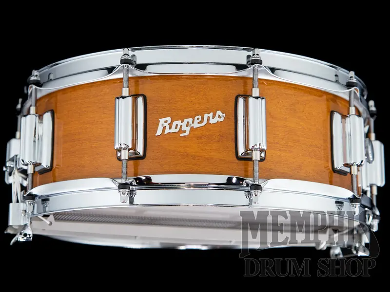 Rogers Limited Custom Dyna-Sonic 14X5 Snare – Fruitwood-Stained Maple Shell With Beavertail Lugs 1