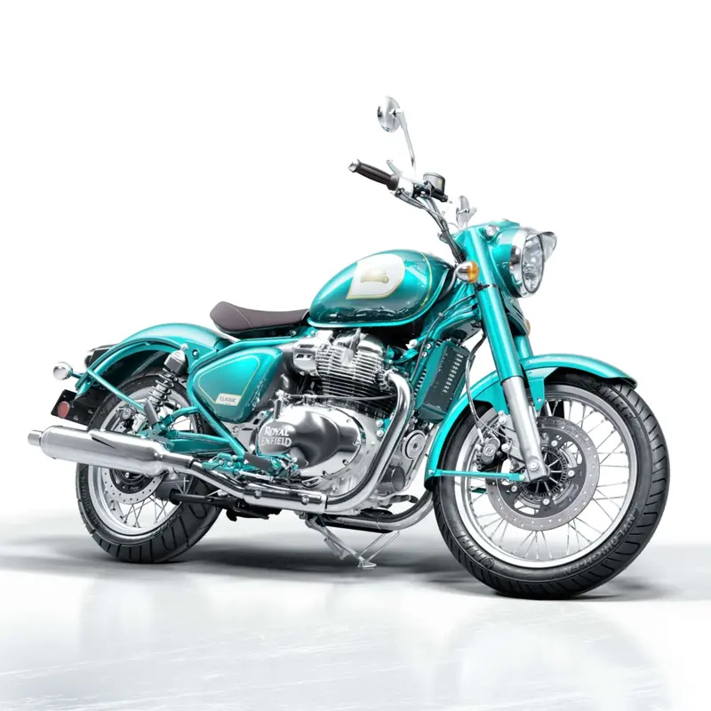 Royal Enfield Classic 650 Motorcycle – Teal Green Variant 1