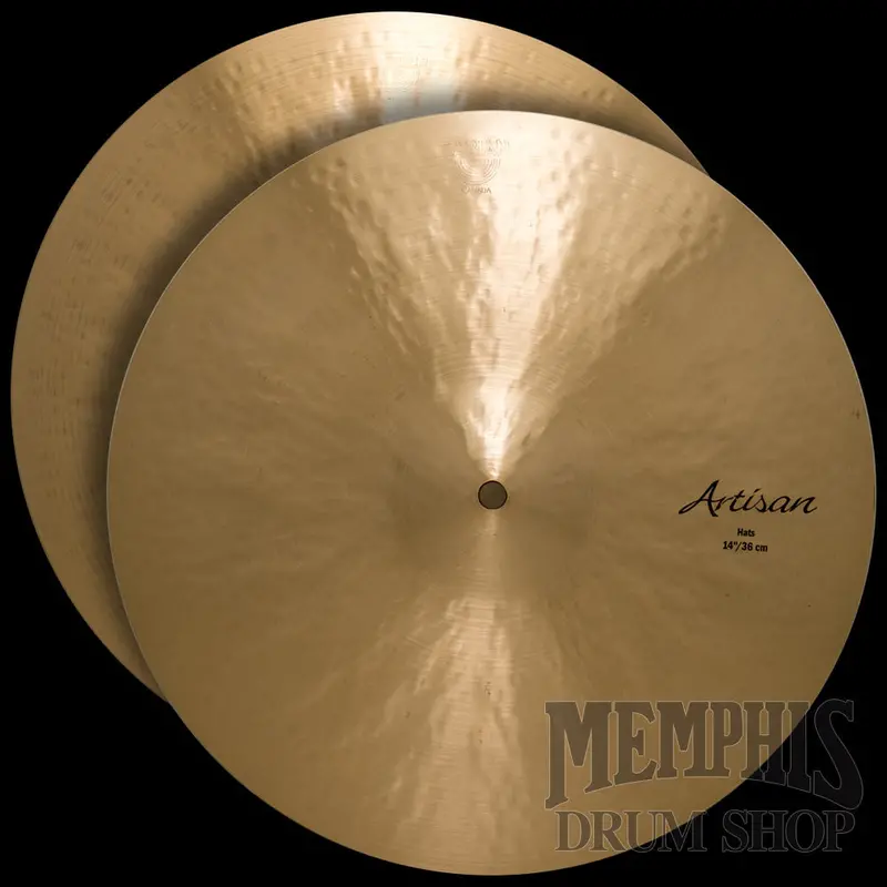 Sabian 14" Artisan Hi-Hats – Dynamic, Vintage-Inspired Pair 1