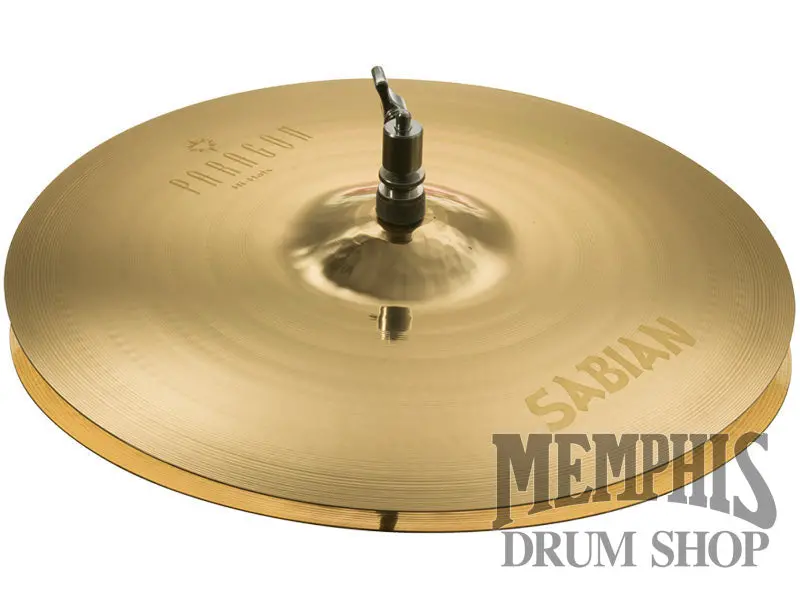 Sabian 15-Inch Paragon Brilliant Hi-Hats – Polished Finish, Bright, Cutting Response 1
