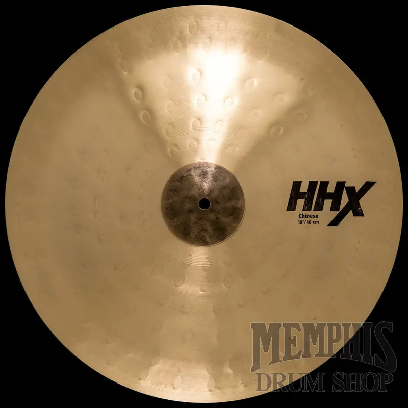 Sabian 18-Inch Hhx Chinese Cymbal – Dark, Trashy, Explosive Effect 1