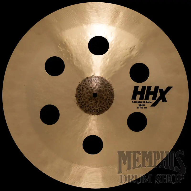 Sabian 19" Hhx Complex O-Zone China Cymbal – Textured, Cutting Effect 1