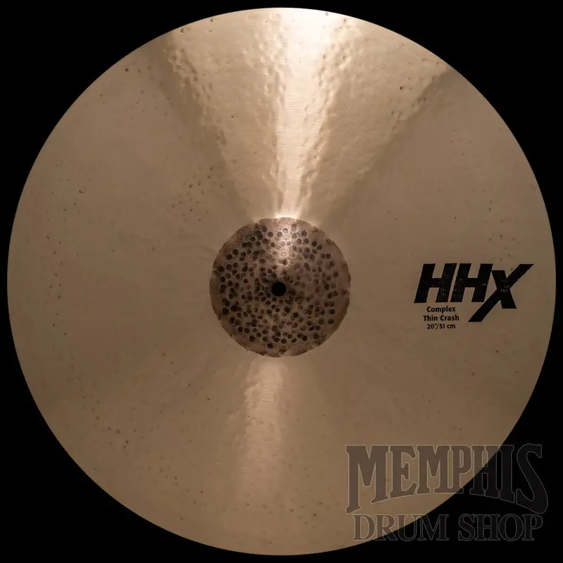 Sabian 20" Hhx Complex Thin Crash Cymbal – Fast, Shimmering Decay 1