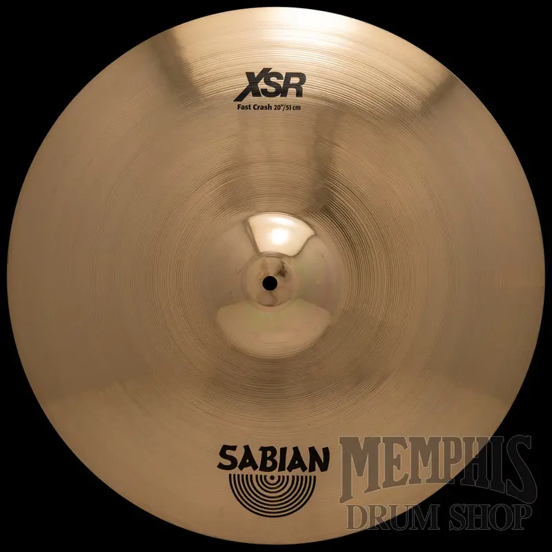 Sabian 20" Xsr Fast Crash Cymbal – Brilliant Finish 1