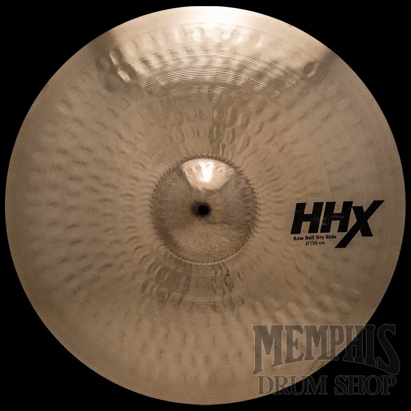 Sabian 21-Inch Hhx Raw Bell Dry Ride – Brilliant-Finish Ride With Focused Bell 1