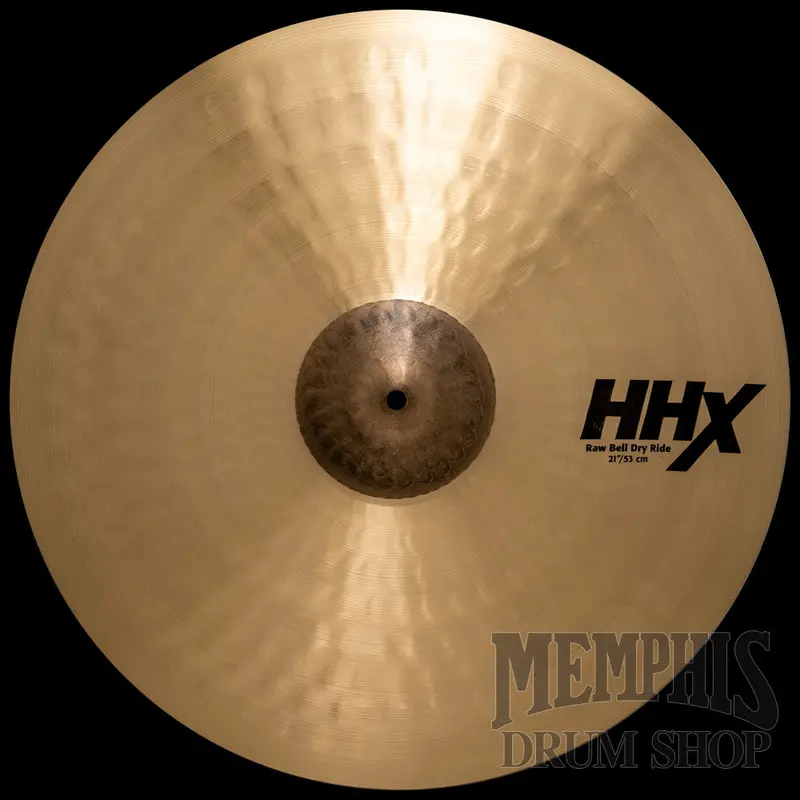 Sabian 21-Inch Hhx Raw Bell Dry Ride Cymbal 1