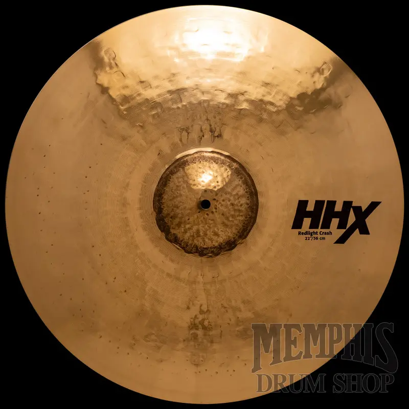 Sabian 22" Hhx Redlight Crash Cymbal – Large-Diameter, High-Output Crash 1