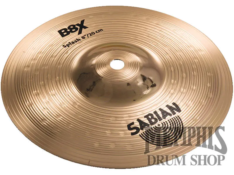 Sabian 8-Inch B8X Splash – Quick, Bright Accent Cymbal 1