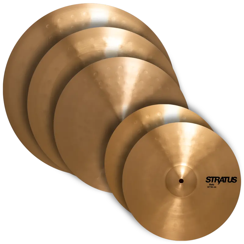 Sabian Stratus 14/16/18/20 Inch Promo Cymbal Pack – Entry-Level Full Set 1