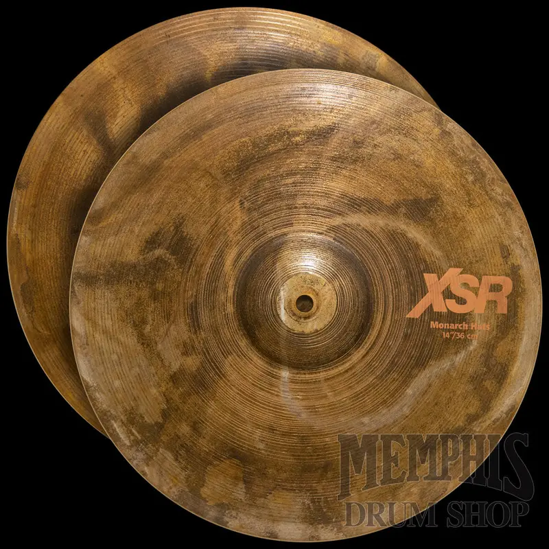 Sabian Xsr Monarch 14-Inch Hi-Hats – Smooth Feel, Clear Articulation, Modern Tone 1