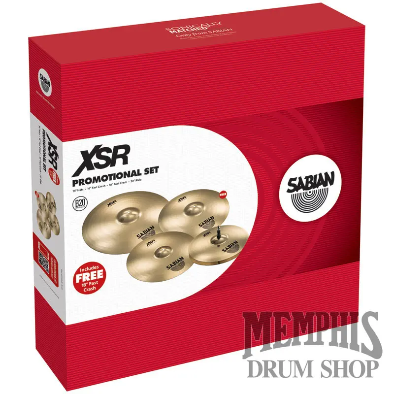 Sabian Xsr Performance Cymbal Pack – Complete Set For Live & Studio Drummers 1