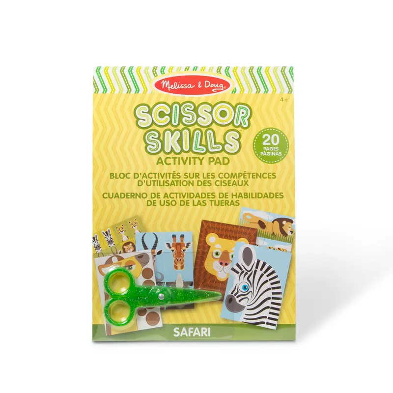 Safari-Themed Scissor Skills Practice Pad 1