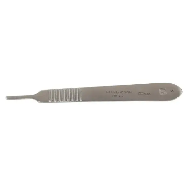 Scalpel Handle, No. 4, Reusable, Compatible With #10–#20 Blades, Model 040-070 1