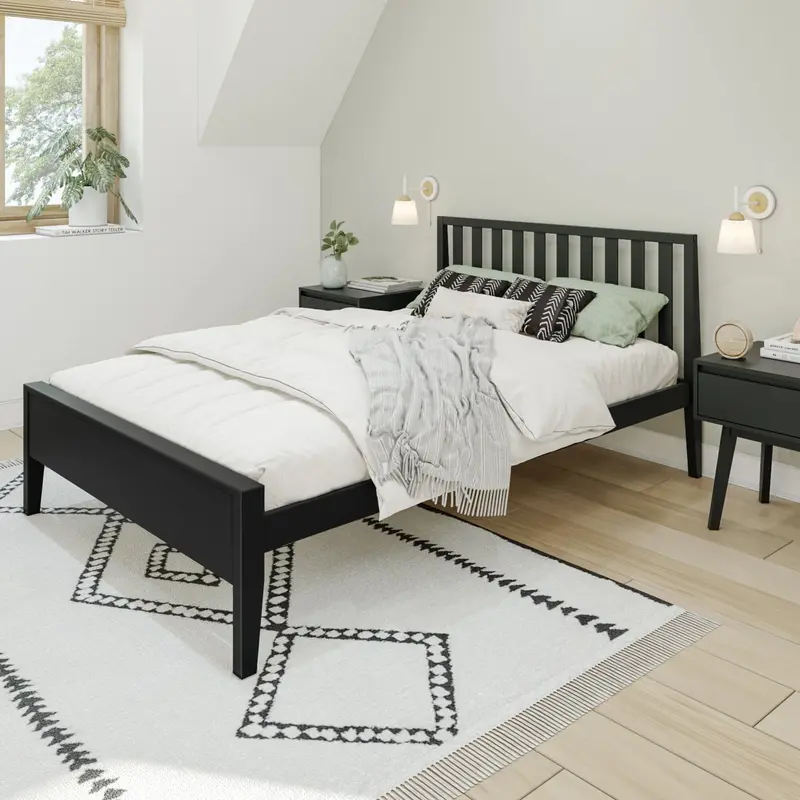 Scandinavian-Inspired Full Bed Frame 1