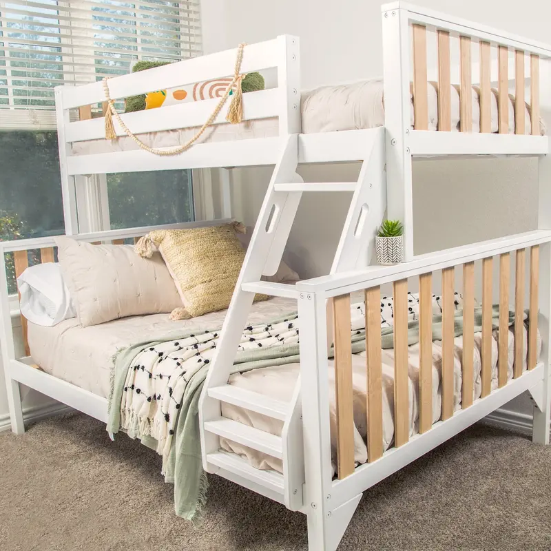 Scandinavian Twin-Over-Full Bunk Bed Design 1