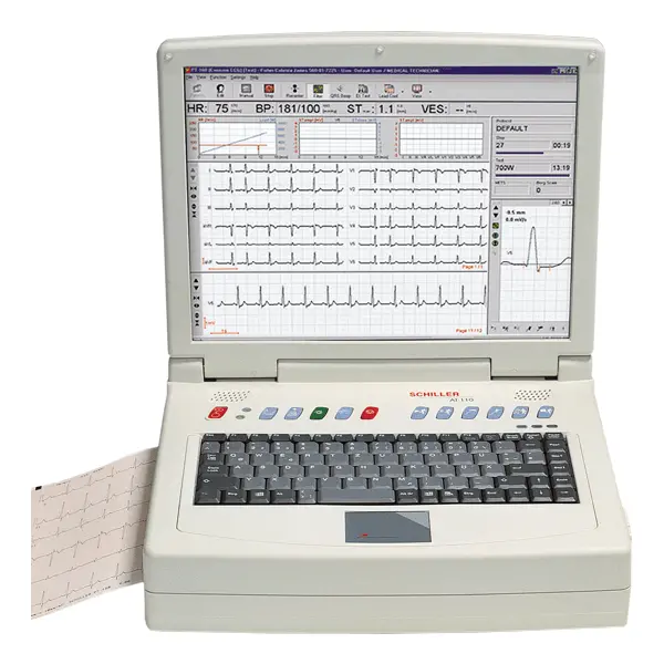 Schiller At-110 Interpretive Ecg System (Discontinued / Out Of Stock) 1