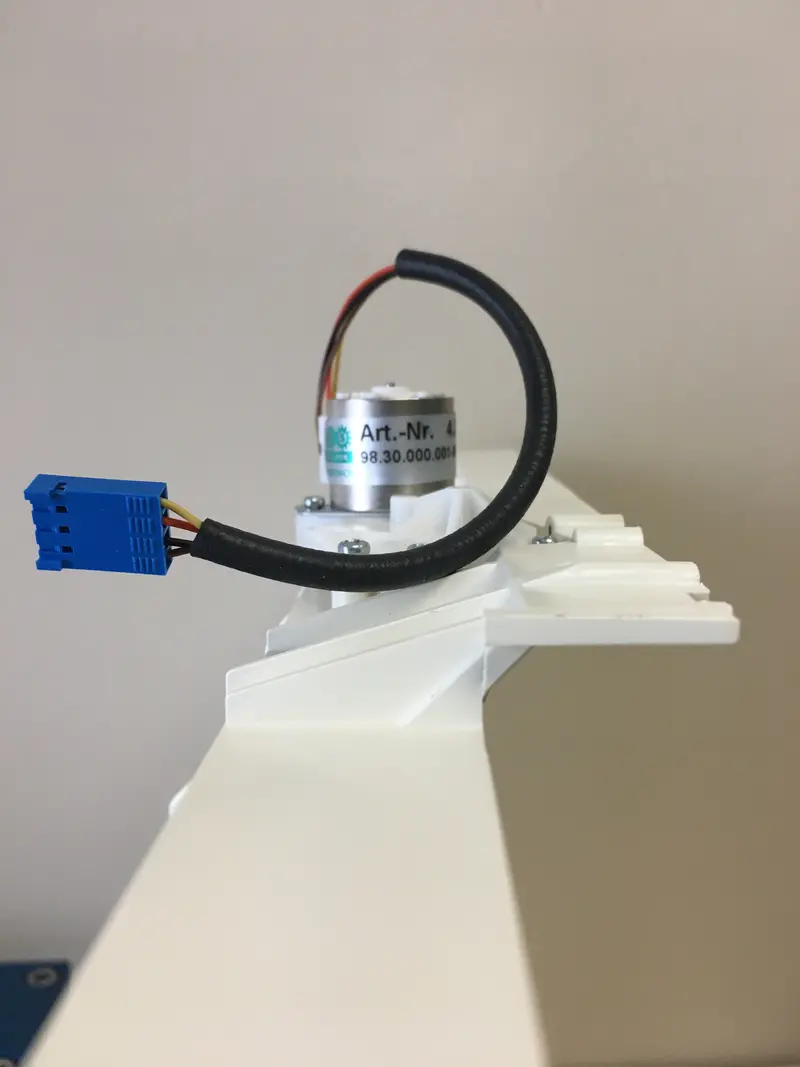 Schiller At-2 Ecg Paper Tray With Motor Mount 1