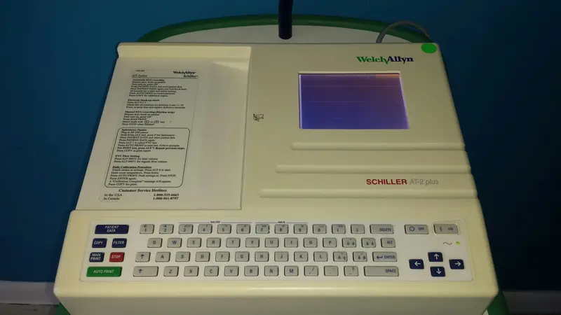 Schiller At-2 Plus Interpretive Ecg Machine 1