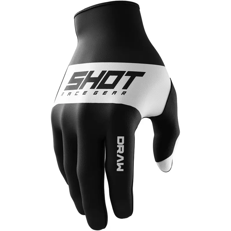 Shot Race Gear Draw Sky Kids Gloves – Black 1