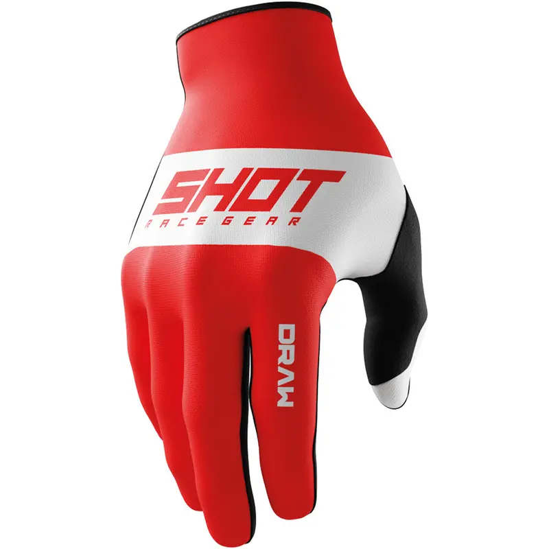 Shot Race Gear Kids’ Sky Gloves – Youth Racing Gloves In Red 1