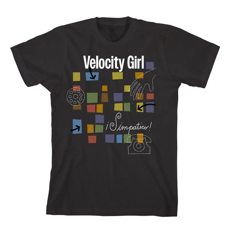 Simpatico Graphic Black T-Shirt 1