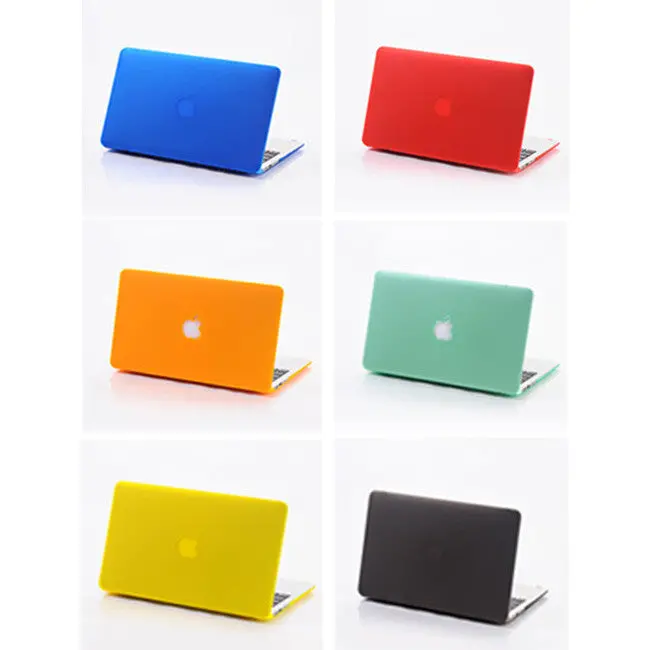 Slim Transparent Colored Macbook Air And Pro Protective Case 1