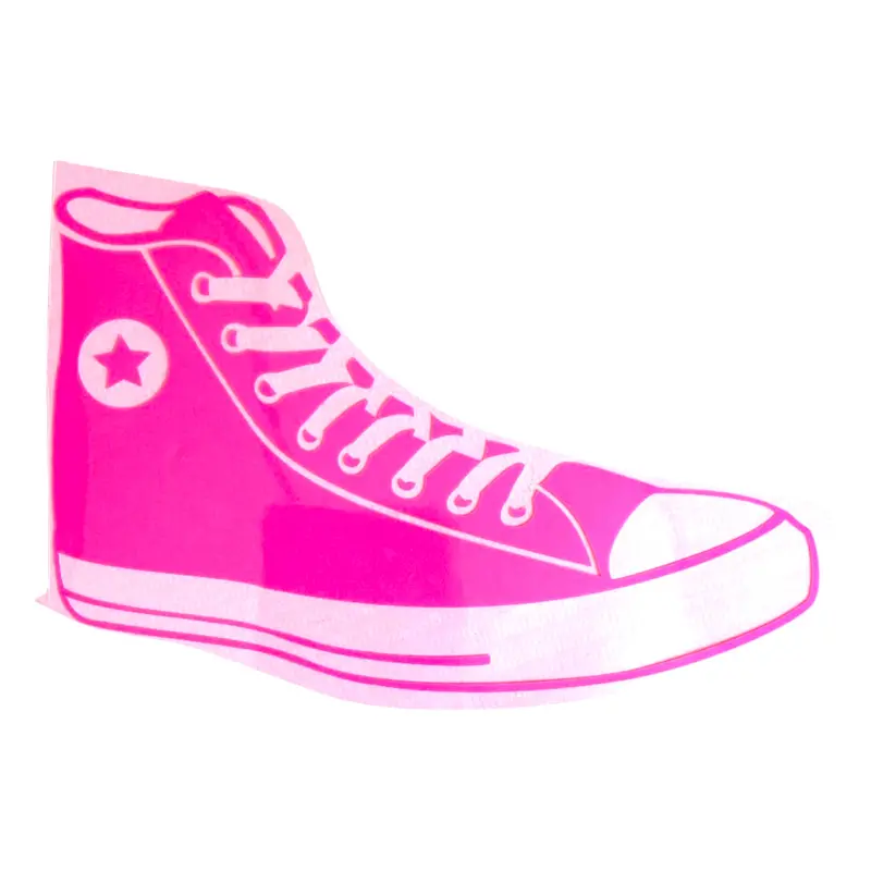 Sneaker (Gym Shoe) Flock Iron-On Appliqué 6