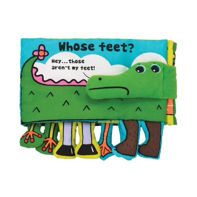 Soft Activity Book: Whose Feet? – Interactive Toddler Learning 1