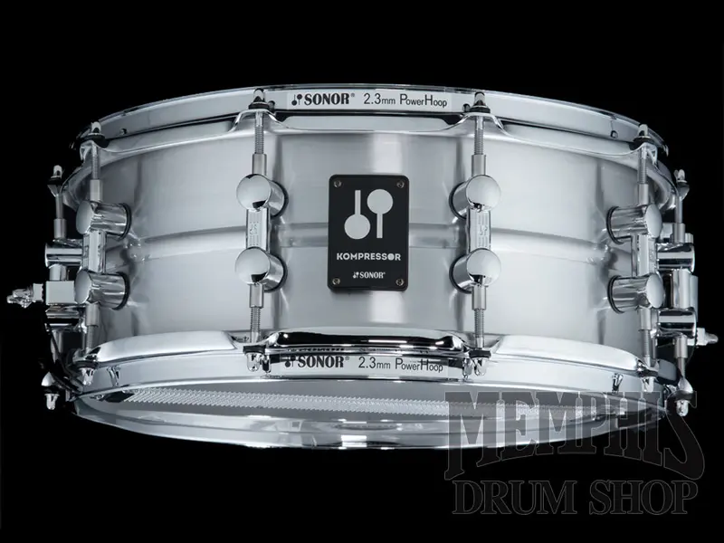 Sonor Kompressor Aluminum Snare Drum – 14" X 5.75" 1