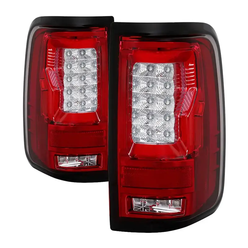 Spyder Auto Red/Clear Led Tail Light Assembly – Direct-Fit Replacement 1