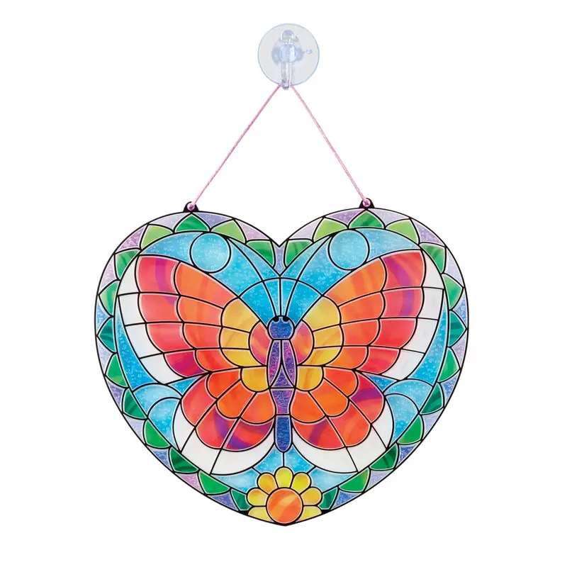 Stained Glass Craft Kit: Butterfly Design For Beginners 1