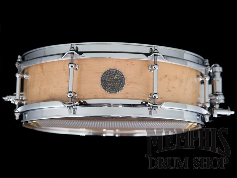 Stanton Moore Spirit Of New Orleans 14X4.5" Solid Birdseye Maple Snare Drum 1